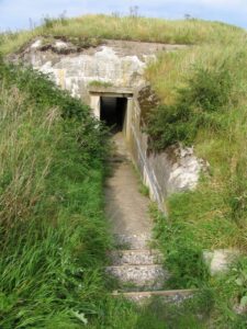 Nedgang til ammunitionsbunker Bangsbofortet