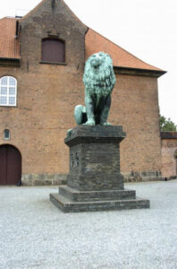 Istedløven foran Tøjhusmuseet