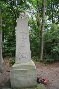 Monument på krigsfangegrave fra i Løgumkloster
