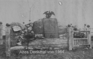 Mindesmærke fra 1864 i Mysunde