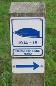 Synlige rester af Sikringsstilling Nord