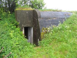 Rester af Skovby batteri, mandskabsbunker, Sikringsstilling Nord