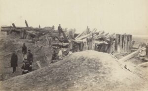 Blokhuset i skanse IV på Dybbøl 1864