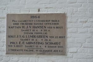 Stenderup lazaret mindetavle