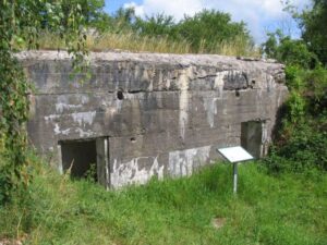 Sikringsstilling Nord Toftlund maskingeværbunker Sikringsstilling Nord Toftlund maskingeværbunker