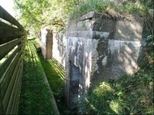 Batteriet Øster Gasse, ammunitionsbunkerens strube