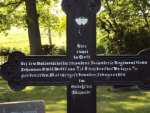 Preussisk offer for krigen 1864 på Brodersby