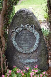 C.O. Carlsons gravsted på Garnisons kirkegård