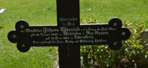 Tekst på Preussisk gravsted i Eckernförde 1864