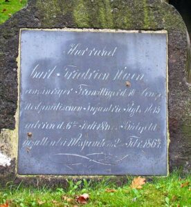 Preussisk grav fra Mysunde 1864 på Sct. Mariae kirkegård i Flensborg