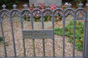 Oberst M.O.B. Hveberg's gravsted på Garnisons kirkegård