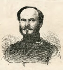 Oberst M.O.B. Hveberg, faldet 1864