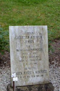 Kaptajn C.W. Jensen grav1864