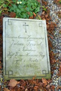 Preussisk grav fra 1864 på Kolding kirkegård