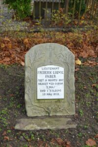 Dansk grav fra Gudsø 1849 på Kolding kirkegård