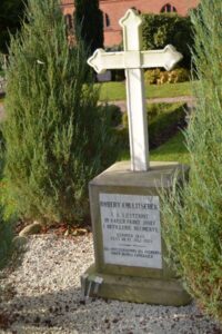 Gravsted for Østrigsk officer død juli 1864