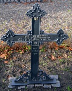 Preussisk grav fra Gudsø 1849 på Kolding kirkegård