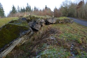 Sprængt ammunitionsmagasin i Lerskov Batteri i Sikringsstilling Nord