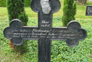 Preussisk grav fra Bøffelkobbel 1864 på Rinkenæs Kirkegård