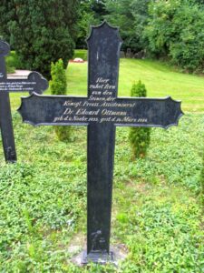 Preussisk grav fra 1864 på Rinkenæs kirkegård