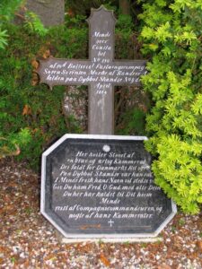 Dansk grav 1864 Sankt Maria kirkegård, Sønderborg