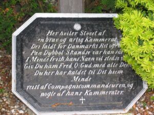 Dansk grav 1864 Sankt Maria kirkegård, Sønderborg