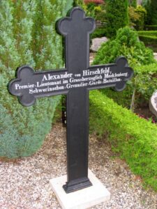 Preussisk grav 1864 Sankt Maria kirkegård, Sønderborg