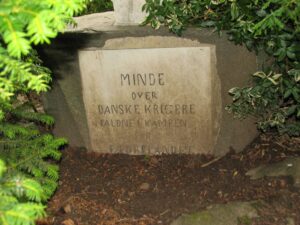 Mindesten 1864 Sankt Maria kirkegård, Sønderborg