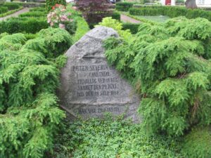 Dansk falden frivillig på Ulkebøl kirkegård