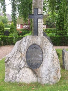 Grav med 3 Preussiske faldne på Ulkebøl kirkegård