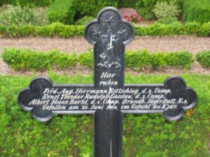 3 Preussiske faldne på Ulkebøl kirkegård