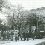 Istedløven nedtages af US Army i Berlin