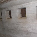 Andholm Batteri Skydeskår i bunker i Andholm Batteri