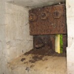 Andholm Batteri Skytsåbninger i mandskabsbunker Andholm Batteri