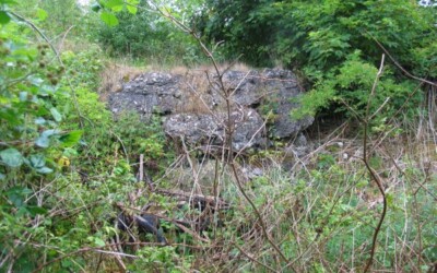 Batteriet Arrild Præsteskov Batteriet i Arrild Præsteskov, sprængte rester