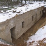 Bunker i Arrild Ferieby Udgravning af bunker fra 1. verdenskrig i Arrild Ferieby