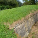 St. Borgbjerg observationsbunker St. Borgbjerg observationsbunker, struben (bagsiden)
