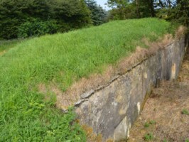 St. Borgbjerg observationsbunker St. Borgbjerg observationsbunker, struben (bagsiden)