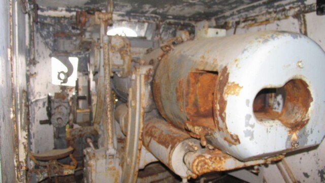 Lås på 15 cm. kanon 15 cm. kanon Bangsbofortet, låsen