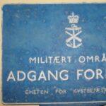 Skilt ved Bangsbofortet