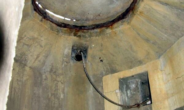 Ringstilling i mandskabsbunker Ringstilling til nærforsvar af mandskabsbunker