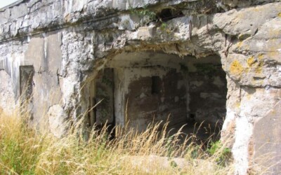 Drengsted batteri Sprængning i Drengsted Batteri, Sikringsstilling Nord WW1