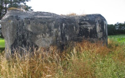 Drengsted Batteri Drengsted Batteri, front af ammunitionsbunker