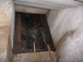 Panserkassen panserkassen i Hoptrup observationsbunker