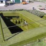 Udvendig Ildlederpost på Stevnsfortet Den udvendige Ildlederposten på Stevnsfortet