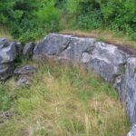 Lerskov Batteri Rester af kanonbrisk i Lerskov batteri