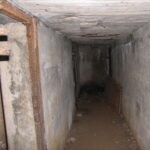 Fordelingsgang i bunker Fordelingsgang i bunker i Lerskov Batteri