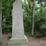 Krigsfangegrave Løgumkloster Monument på gravpladsen fra 1917 i Løgumkloster