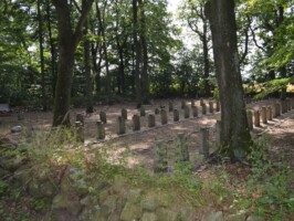 Krigsfangegrave Løgumkloster Krigsfangegrave 1917 Løgumkloster, gravpladsen