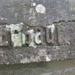 Pionerbroen i Bevtoft Tekst på Pionerbroen i Bevtoft, Sikringsstilling Nord ww1